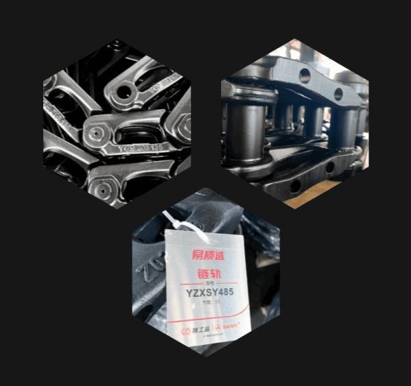 Buy cheap 13914437 Excavator Undercarriage Parts 49 Chain Excavator Track Link For SY305 from wholesalers