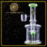 Buy cheap 7.5" Oem Hookah Water Pipe Glass Transparent Percolator Glass Tobacco Bong from wholesalers