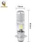 Buy cheap 16W White Metal Bulb Mini Driving LED Light H4 BA20D Bike Headlight from wholesalers