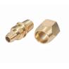 Buy cheap 3/8" Barb Solid Brass Pneumatic Hose End Repair Fitting Corrosion Resistance from wholesalers