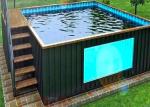 Topshaw China Manufacturer Making Above Ground Container Pool Swimming Pool