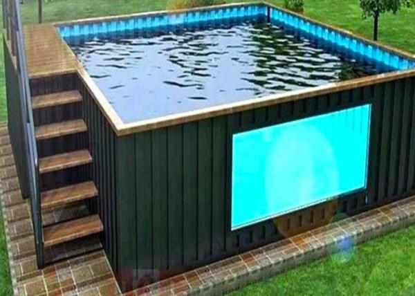 Topshaw China Manufacturer Making Above Ground Container Pool Swimming Pool