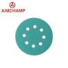 Buy cheap Red Aluminum Oxide Sanding Disc Sandpaper Pad 5inch 8holes Metalworking from wholesalers