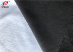 Solid Black White Minky Plush Fabric 1mm Super Soft Velboa Upholstery Fabric