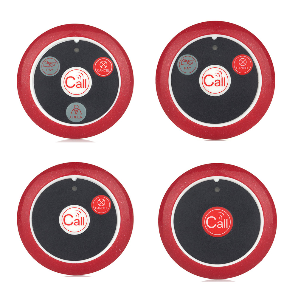 restaurant waiter service calling system wireless watch pager