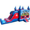Buy cheap Kids PVC Tarpaulin Paw Patrol Inflatable Bounce House With Slide from wholesalers