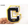Buy cheap Two Letter Monogram Letterman Patches / Chenille Sleeve Number letters from wholesalers
