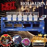 Best dahao A18 400*450mm 6 head embroidery machine HO1506H cap t-shirt flat logo