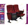 Buy cheap Molded PU Foam Flame Retardant Theatre Seating Chairs Center Distance 580mm Rocker from wholesalers