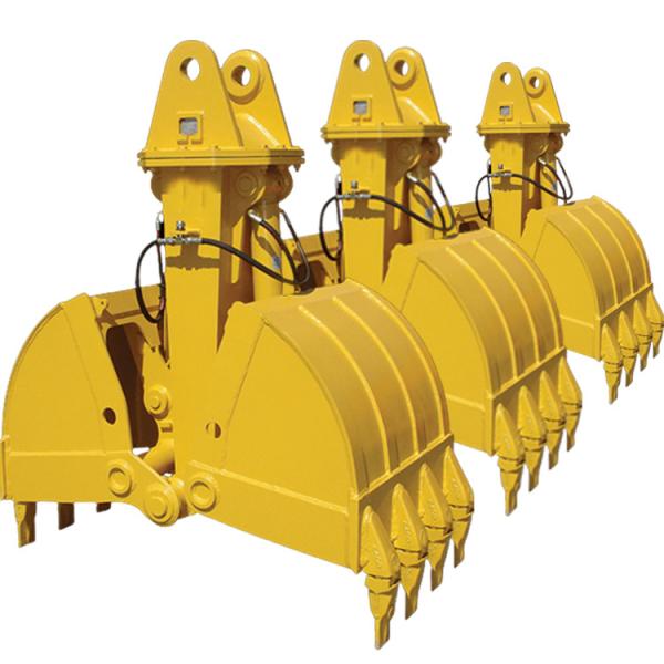Buy cheap Q345B NM400 Clamshell Bucket For Mini Excavator KOBELCO HITACHI from wholesalers