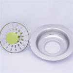 USA bestball mirror surface flanging ss 201 kitchen sink basket strainer sieve
