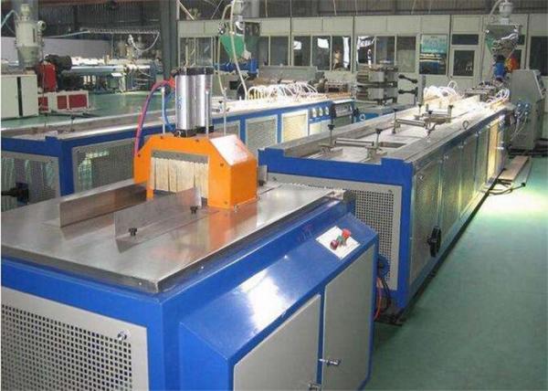 Buy cheap 380V 50HZ WPC Profile Production Line / WPC Door Frame Manufacturing Machine from wholesalers