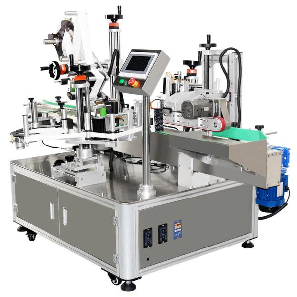 Core Components Motor Two Sides Bottle Labeling Machine for Front and Back