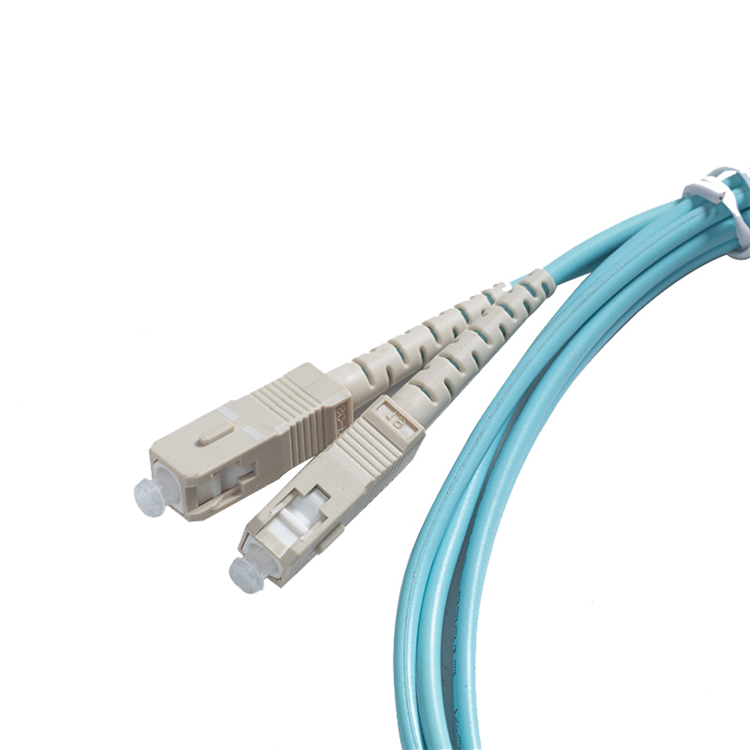 Ftth 1.6mm 1M Length Optic Fiber Patch Cord Aqua Blue Cable Jumper