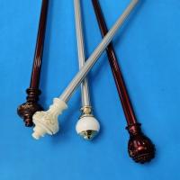 Buy cheap Single 28mm European Style 0.4mm Cast Iron Pipe Curtain Rod product