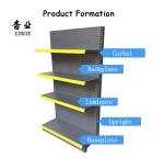 Store Retail Display Racks Supermarket Equipment Supermarket Shelves Frosted
