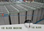 Medium Scale Ice Block Making Machine Water Cooling 1000kg - 100000 Kg Capacity