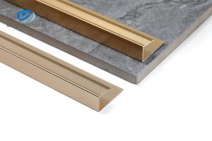 Wholesale 6063 Aluminium Floor Edge Trim T6 Tempered Anti-Slip For Home Decoration from china suppliers