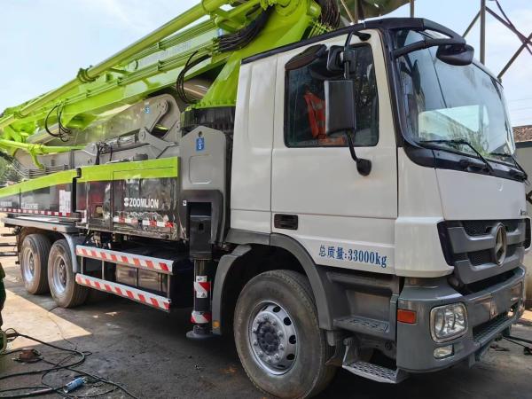 Buy cheap ZLJ5339THB Semi-Dry Shotcrete Truck Mounted Pump Putzmeister Concrete Pump Truck 49m from wholesalers