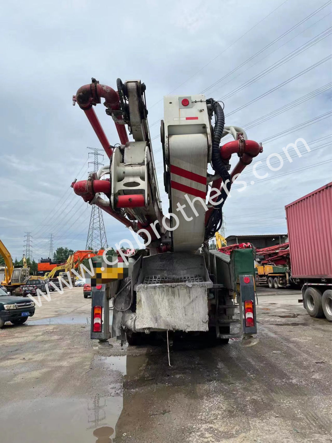 2019 Used 62m Concrete Pump on Mercedes Benz