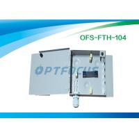 Buy cheap 4 Core 2 Holes Cable Ports Termination Box Fiber 0.25 kg Φ5 Φ10 Wall Type product