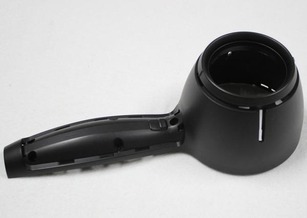 Glossy Black Household Appliance Parts , Prototype Plastic Molding SGS