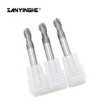 2 Flute Ballnose Solid Carbide End Mills Spiral R3.0 Corner Radius Roughing