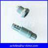 Buy cheap best supplier double key 1P series male and female 2pin Lemo plastic push pull connector with red color from wholesalers