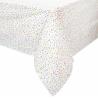 Buy cheap Premium Disposable Waterproof 108" x 54" Dinner Tablecloth Rainbow Design PE Plastic Table Cover from wholesalers