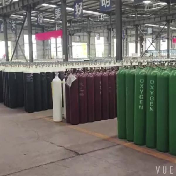 Buy cheap 10 Litro Portable Steel Durable Oxygen Gas Cylinder In India Price from wholesalers