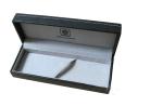 Elegant PU leather empty gift pens with pen cases
