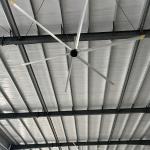 Fan Diameter 8FT-24FT PMSM Motor-Driven HVLS Ceiling Fan for Cable Production