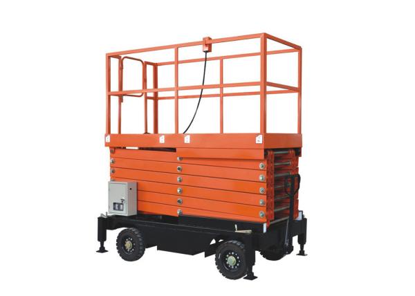 Buy cheap Aerial Work Hydraulic Power Equipment 11m MAX Electric AC220V / 380V Manual Walking from wholesalers