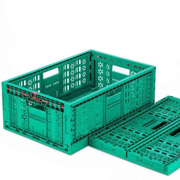 Buy cheap Versatile Orange Plastic Container for Organized and Secure Transportation of Produce from wholesalers