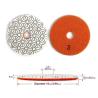 Buy cheap Wet Flexible Resin 4 Inch Grinder Polishing Pads 100mm from wholesalers