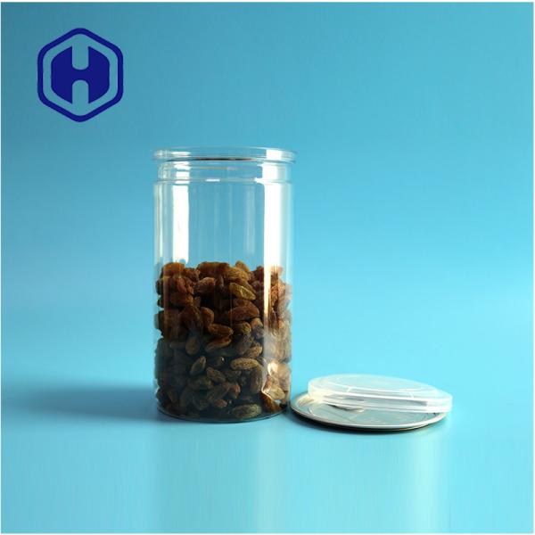 Buy cheap 500ml Customize Designs Snack Food Products Reusable PET Plastic Cans For Food Packaging from wholesalers