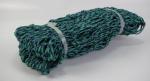 PE Knotted Braided Extendable Fishing Net , Green Fishing Net HDPE Material