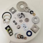 Buy cheap Stainless Steel Circlip Star Self Lock Plain Metal Flat Washer Round Thin Spring 6mm M8 from wholesalers
