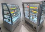 R290 Auto Defrost Ventilated Cake Showcase 3 Shelves Curved Front With Glass
