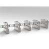 Buy cheap Premium Building Automatic Pedestrian Barrier Gate Sus304 Stainless Steel DC 24V from wholesalers