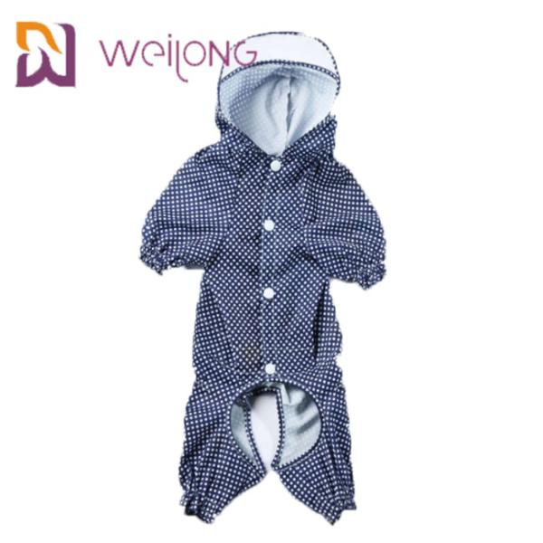 Buy cheap Waterproof Hooded Pet Raincoat Snaps Opening Digital Print PU Print from wholesalers