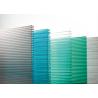 Buy cheap Heat Resistant Roofing Polycarbonate Sheet Double Wall For Greenhouse from wholesalers