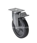 Buy cheap PU Wheel Edl Medium 6" 130kg Plate Brake Caster Z5726-77 for Industrial from wholesalers