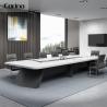 Buy cheap Solid Surface Meeting Room Conference Table Hygienic Antibacterial from wholesalers