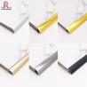 Buy cheap Champagne 6063 Aluminum Tile Trim , 2m Ceramic Tile Metal Trim from wholesalers