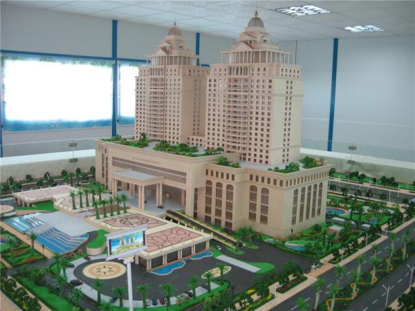 Buy cheap Physical Miniature Building Models Travel Case Packing Rendering Color from wholesalers
