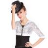 Buy cheap MiDee Sequins Hoodies Hip Hop Performance Dance Top Short Jacket For Girls from wholesalers