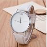 Buy cheap Custom Simple Design Geneva Fashion PU Leather Watch Strap Ladies watches from wholesalers