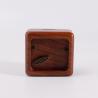 Buy cheap Black walnut wooden music box Castle in the Sky ornaments crafts gifts gifts wood OEM wooden products custom from wholesalers