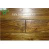 Buy cheap Dark brushed asian teak hardwood flooring from wholesalers